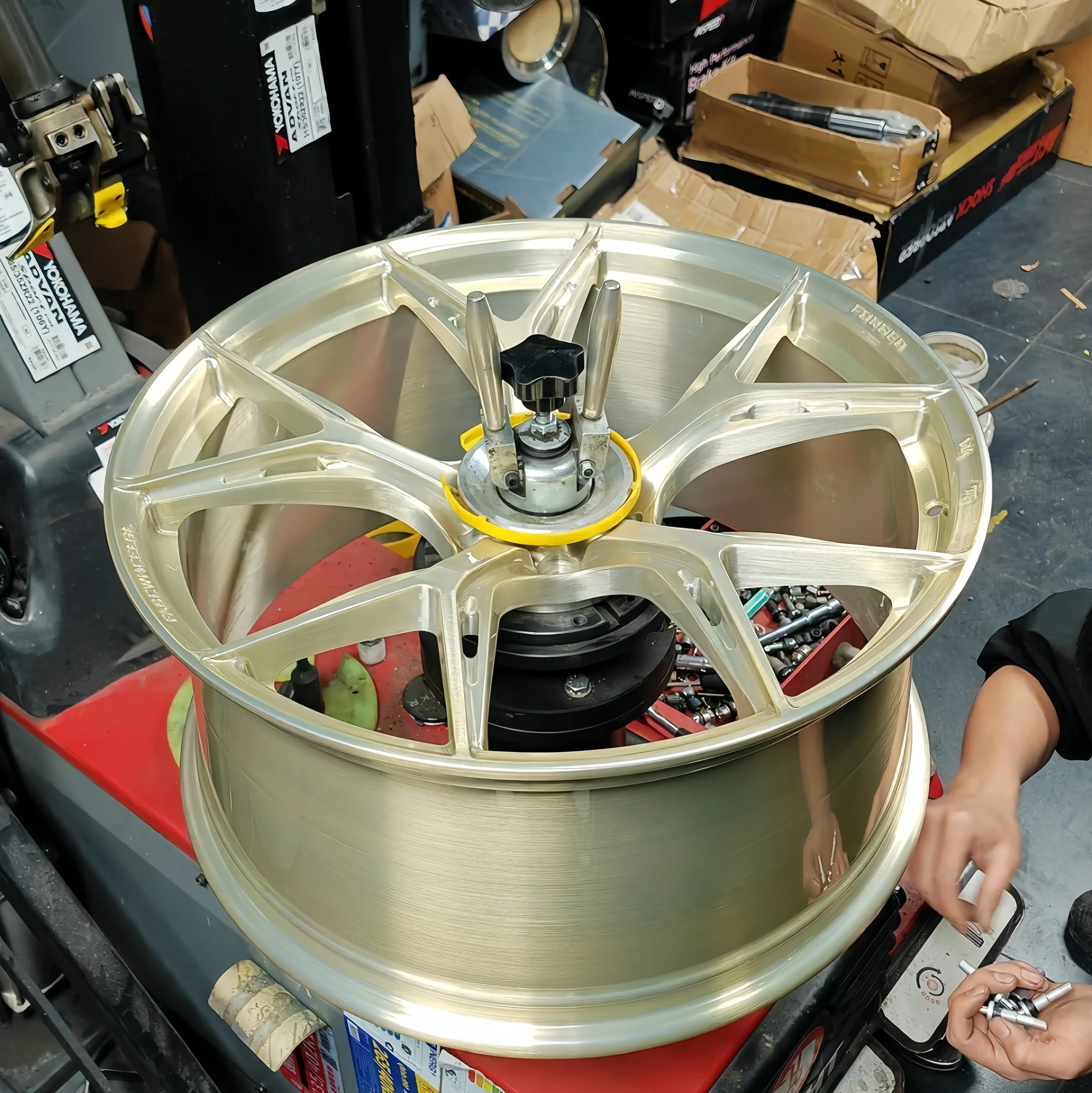 XINLAI Hot 1 Piece Deep Concave Forged Brushed Polished 5x120 5x112 5x114.3 18 19 20 21 22 Inch Wheel for Racing Car Wheel - Image 2