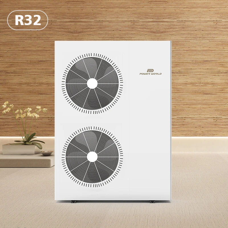 A +++ высокотемпературный тепловой насос R32 низкой температуры от воздуха к воде evi для горячей воды моноблочный инверторный