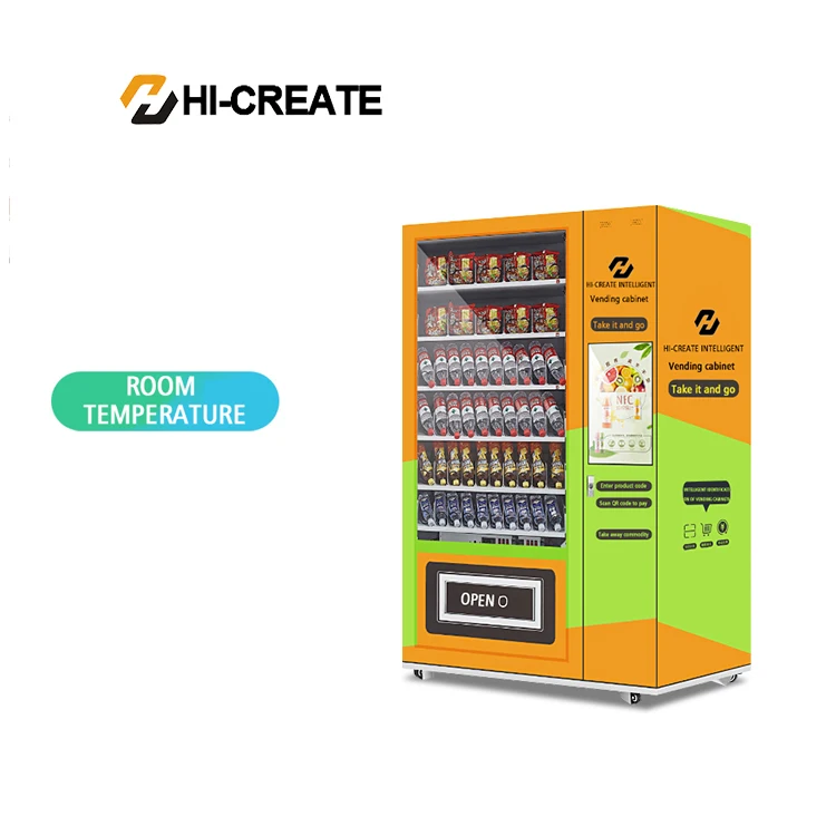 Best Selling Vending Machine Unmanned Milk Tea Robot Intelligent Touch