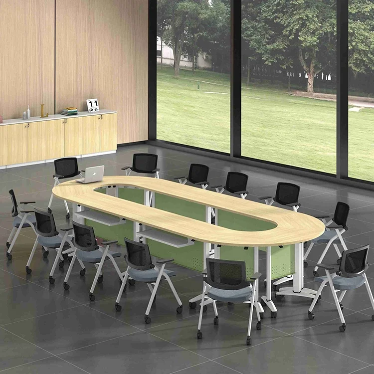 Foshan Factory Meeting Room Office Stackable Table Furniture