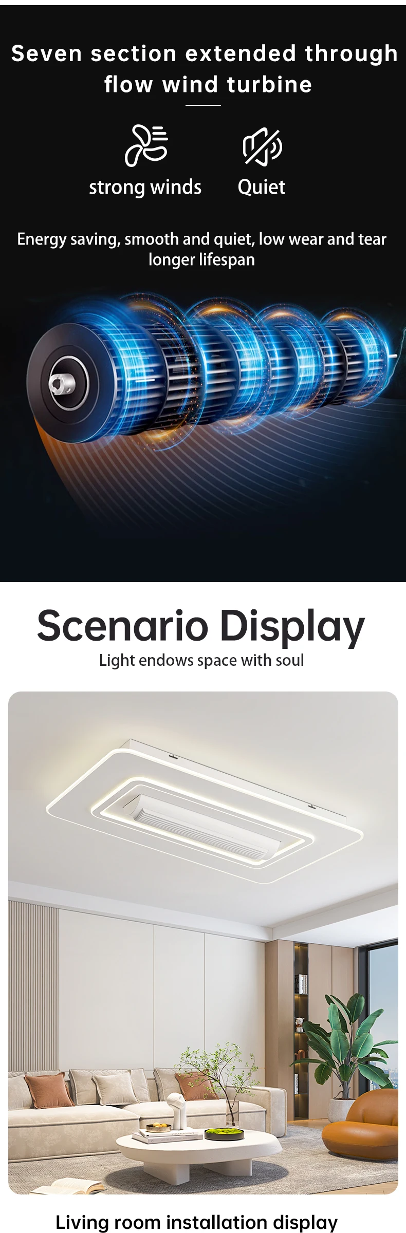 Ceiling Fans, LED, 6-Speed - detail 20