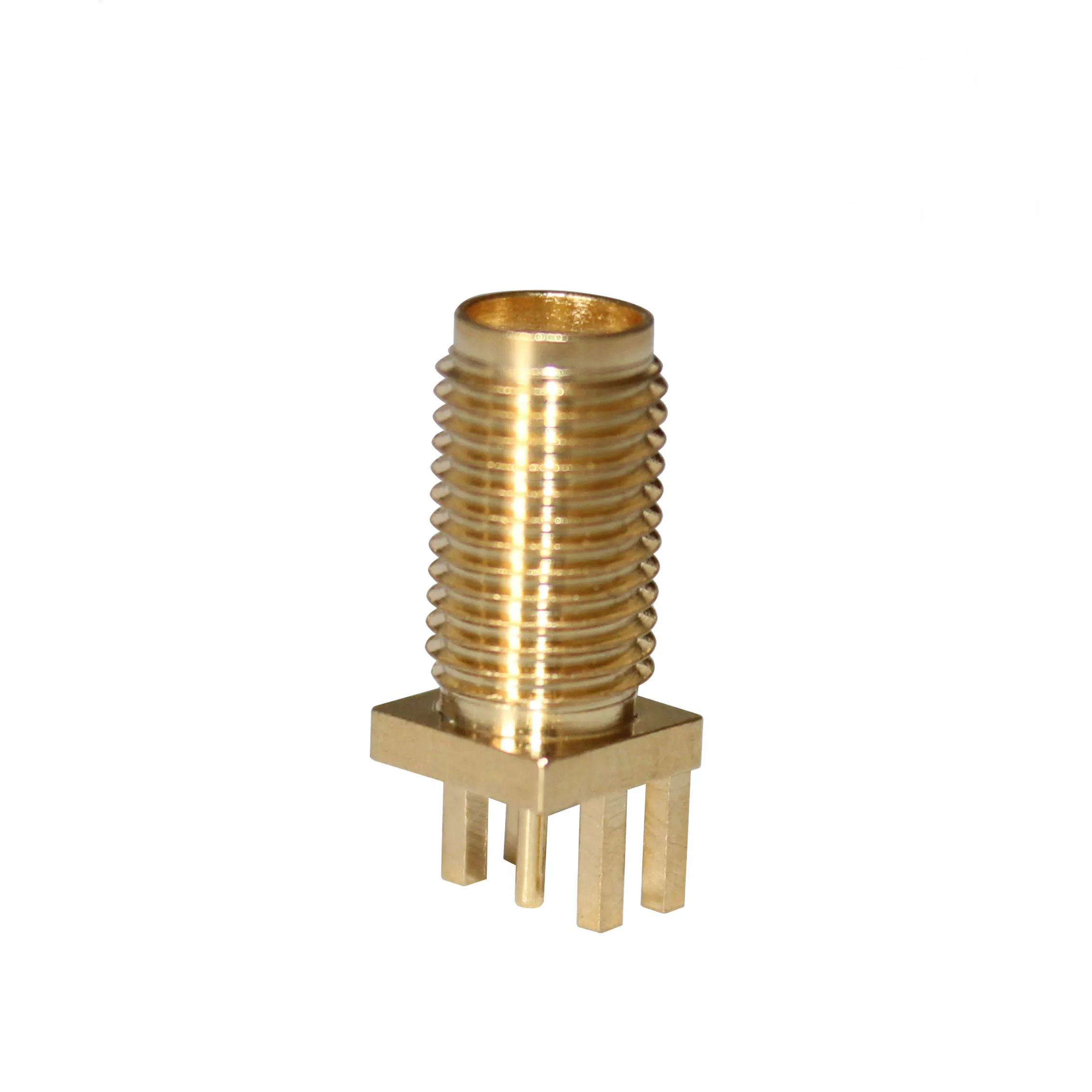 product sma ke coaxial connectors sma 11 deviation angle 165mm long female sma pcb connector-1