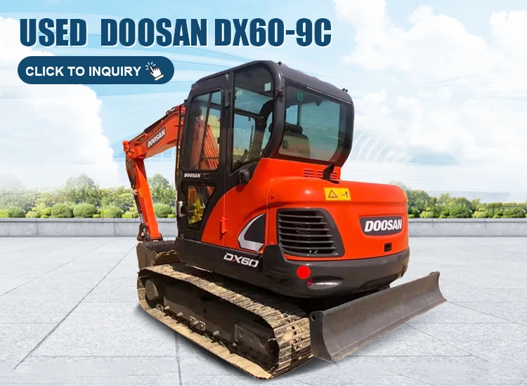 Doosan Dx609c Crawler Backhoe Loader Used Dx60 Mini Loader With Backhoe For Sale Near Me Buy