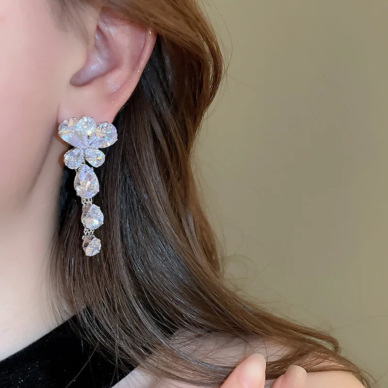 Elegant 925 Silver Butterfly Jewelry Set