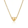 Golden Peach heart B (including chain)