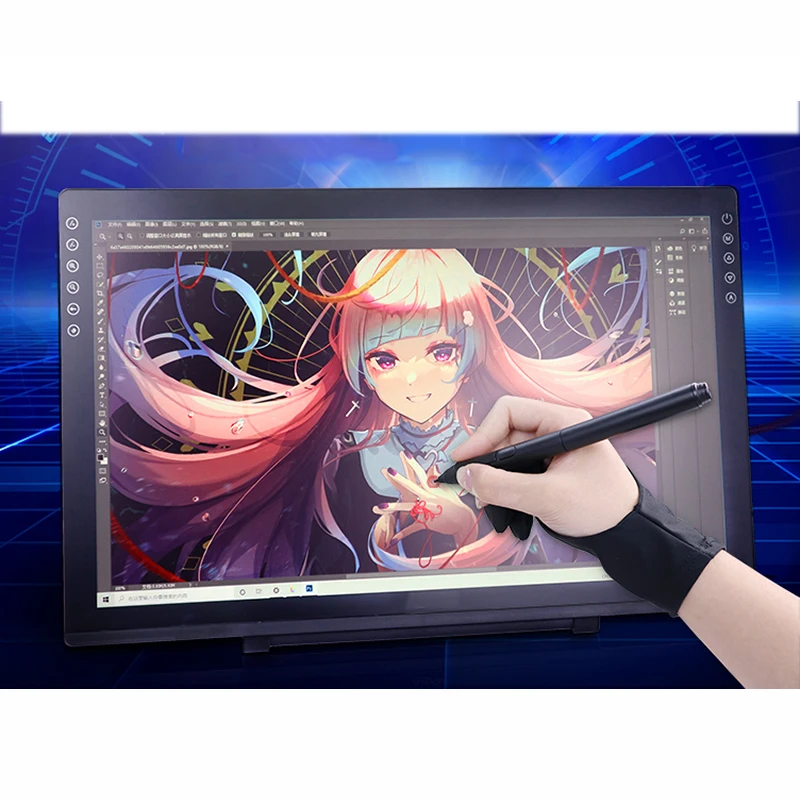 USB & DVI Interface Tablet LCD Display Touch Pen Monitor New Graphic Drawing Pressure Drawing Tool
