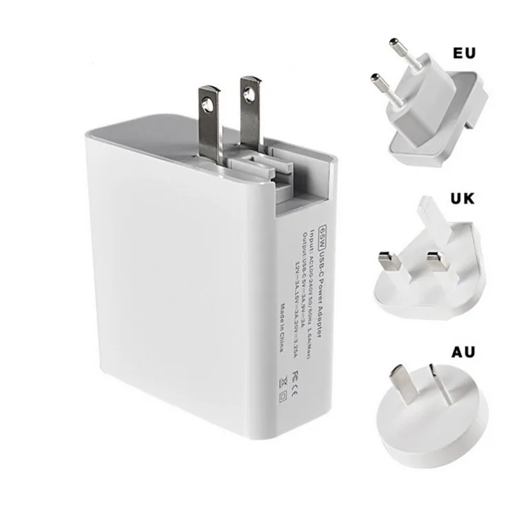 Мини Портативный 65 Вт Настенный адаптер PD Быстрая зарядка новый продукт OEM Настройка