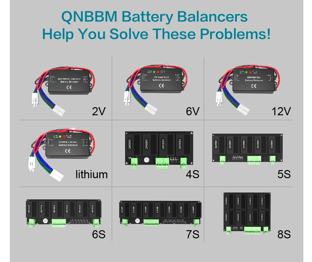 24V 8S Battery Voltage Balancers