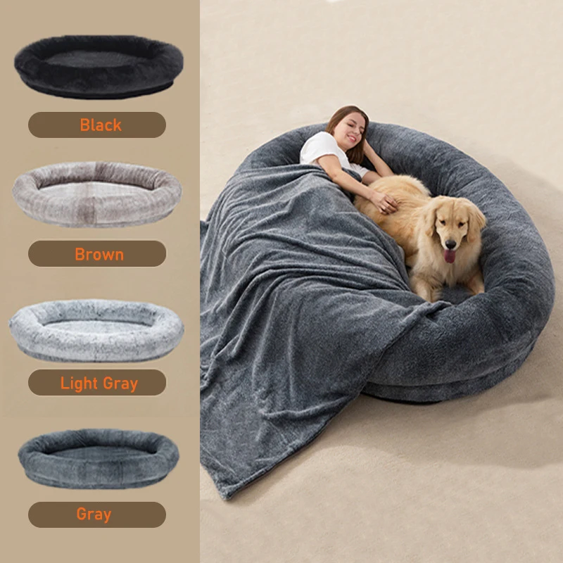 New Design Comfortable Human Dog Bed Human Sized Dog Bed Warming Cozy