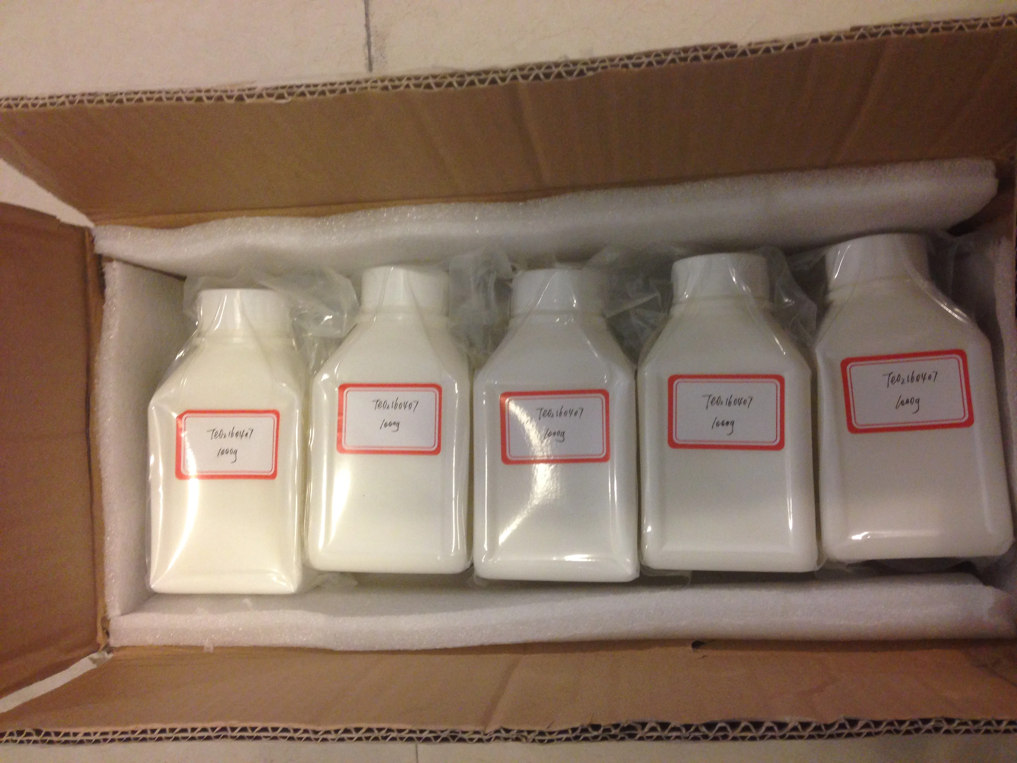 SPLS Good Price 99.99% Tellurium Dioxide White Powder for Conductive Silver Paste Minimum Order 1kg