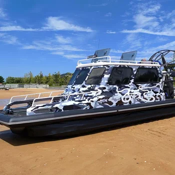 CHEERY 120km/h Luxury Multi-purpose Rubber Hull 8.5m Outboard Engine Life Raft Lifeboat Wetland Ecological Protection Amphibious – Soft Lure – view 2