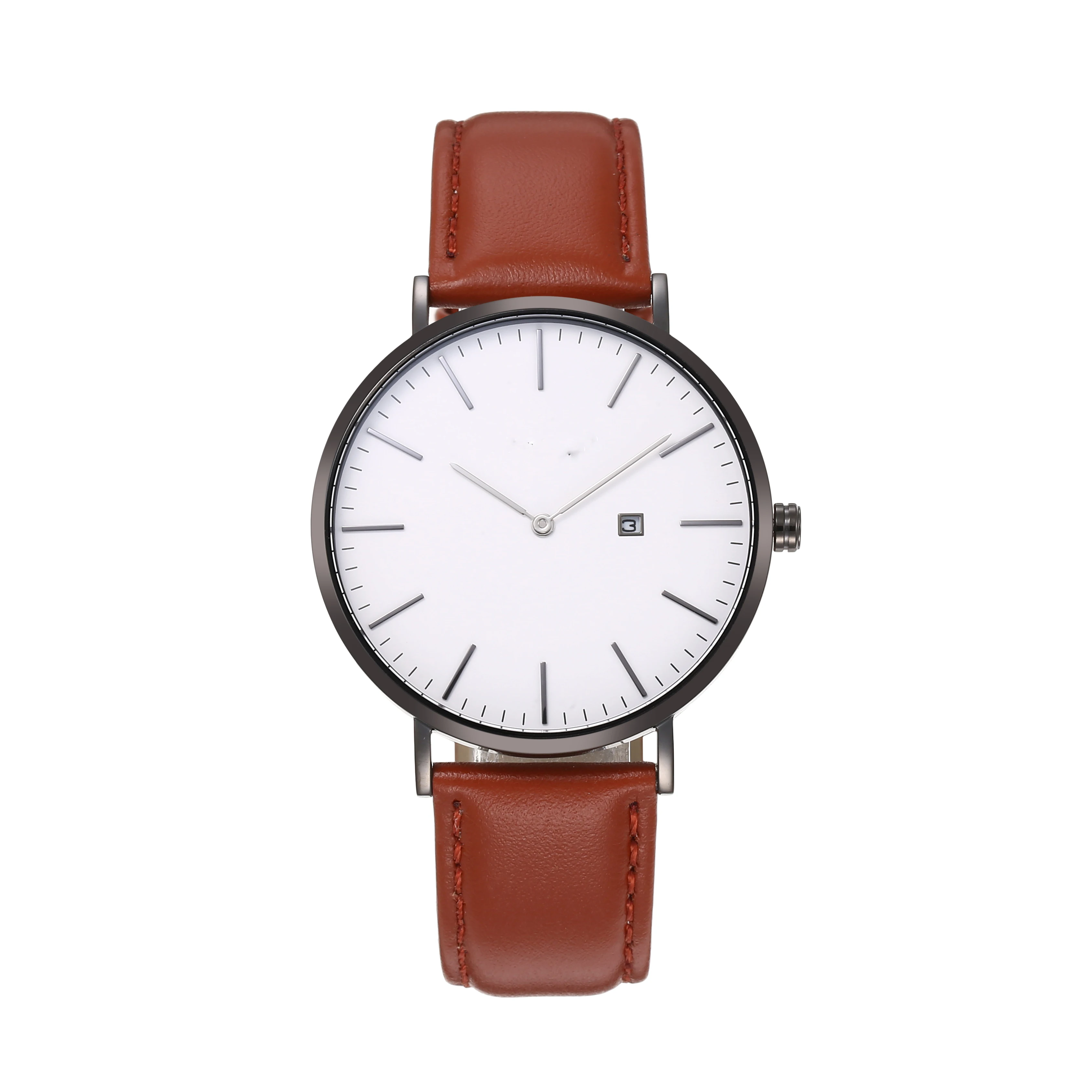 Japan Movement Fashion Design Stainless Steel Case Back Water