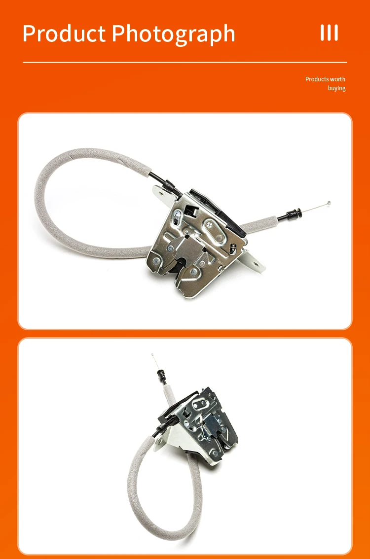 product noble oe number 6006654 00 b rear tailgate lock actuator for tesla modle s electric tailgate lock-3