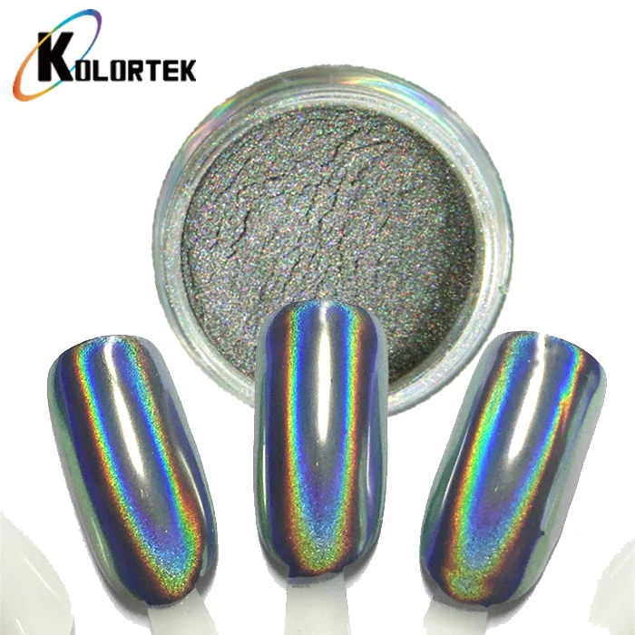 Kolortek Chrome Rainbow Pigment Powder Spectraflair Holographic Resin Coatings Paint Pigment