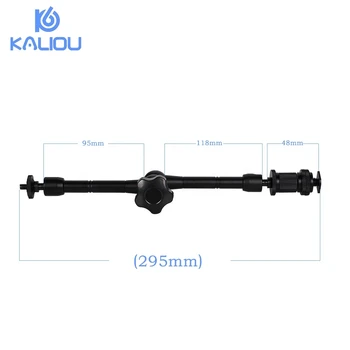 Adjustable Articulating 11 Inch Magic Arm + Large Crab Super Clamp for Camcorder LCD Monitor LED Light DSLR Camera detail image