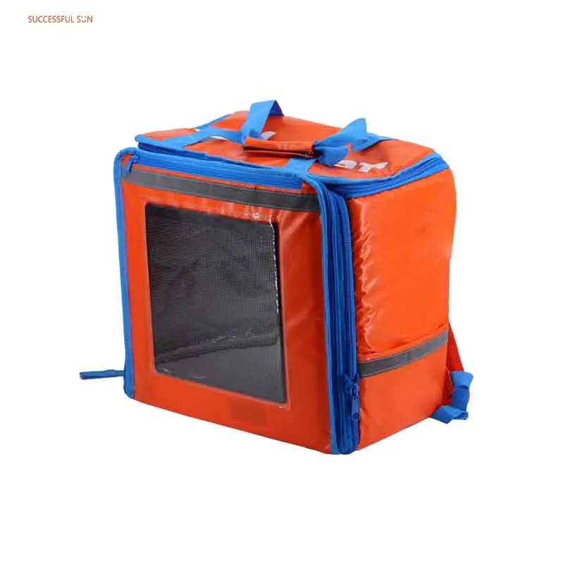 product wholesale food delivery bags with motorcycle high quality cooler backpack for take away with led display-3