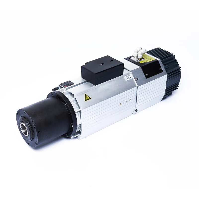 DECI Spindle ATC HSK63 Wood Working Engraving Machine Spindle Square Cnc Machine Hsk air Cooled Spindle Motor for Metal Milling