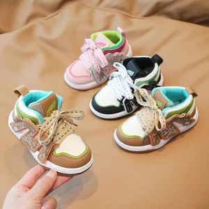 Fashion Sport Styles Basket Shoes Children New Design Custom High Top Kids Footwear Wholesale Casual Teen Boys Sneakers Girls