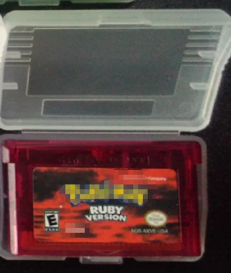 2022 дешевая 5 видов цветов покемо игровой Картридж для GBA SP карты для мальчиков игры Бесплатная доставка