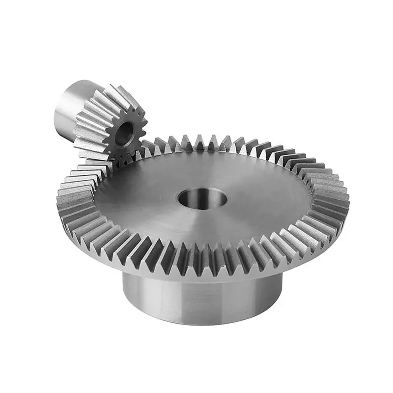 Weite Asian Factory Direct Skew Pinion Gears Double Spiral Bevel Gear