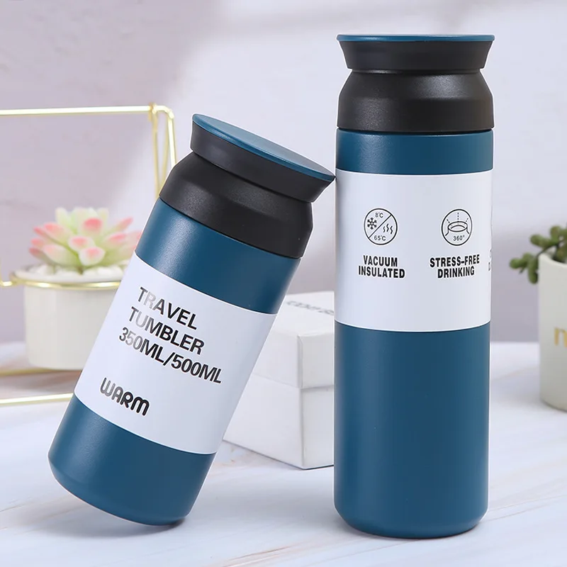 500ml Japanese Style Kinto Tumbler Double Wall Stainless Steel Water