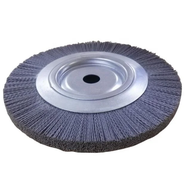Premium Industrial & DIY Grade 250mm Abrasive Filament Wheel Brushes OEM for Effective Light Deburring
