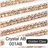Crystal 001AB Golden Claw