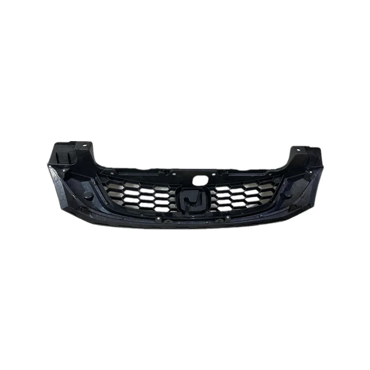 JX 11-Piece Front Grille & Fog Light Set With Bezels & Brackets For Honda Civic Sedan 2013-2015 – Factory Chrome Style