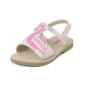 Summer Kids Shoes Fashion Leathers Soft Bottom Princess Sandals Infant Beach Sandals Baby Girl Toddler Soft Bottom Walking Shoe