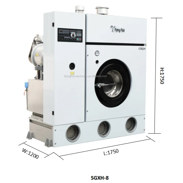 Professional Fully Automatic Dry Cleaning Equipment Laundry Dry Cleaner supplier