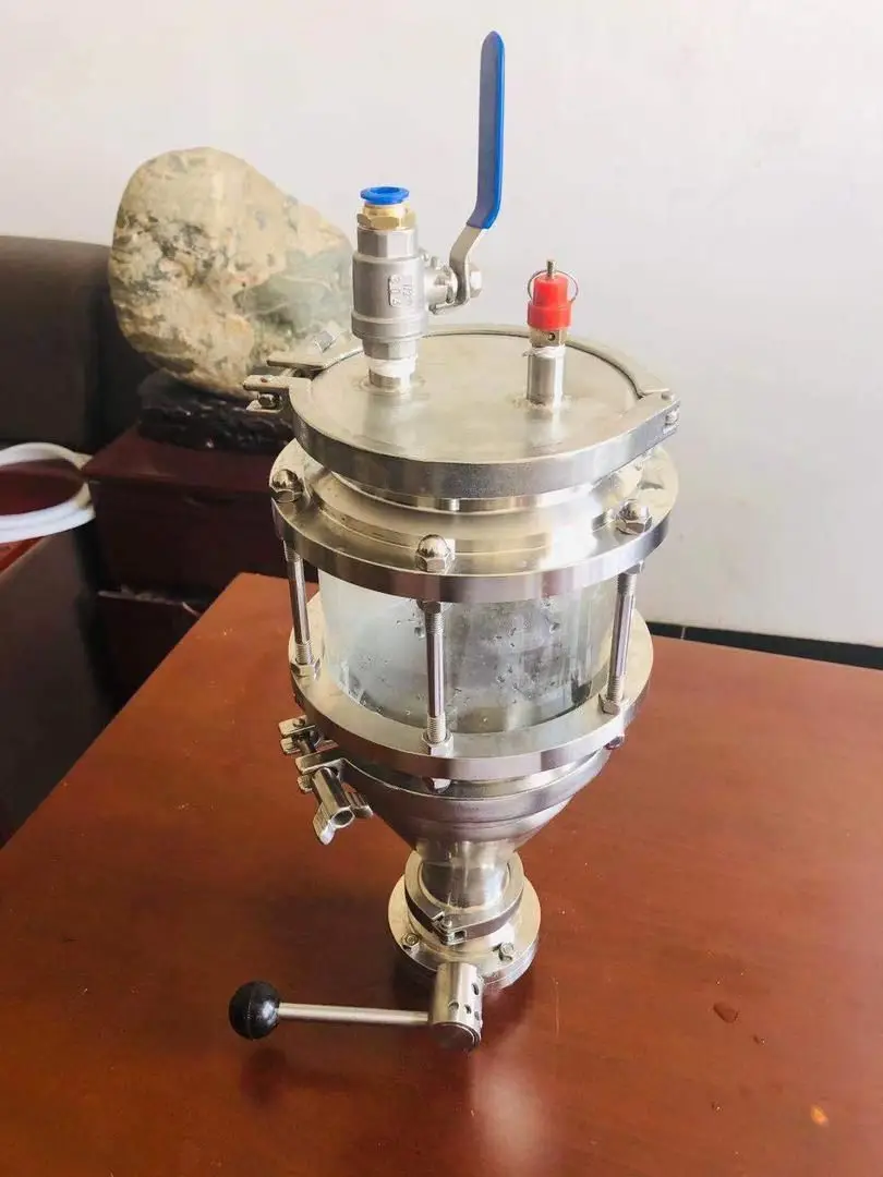 DRY HOPPING DEVICES Feeding Hopper and Dry Hop Doser  for Fermenter Equipment