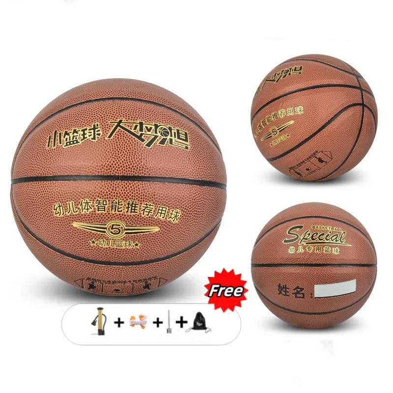 Custom Black Color Logo Basketball Orange Leather Basket Ball Buy