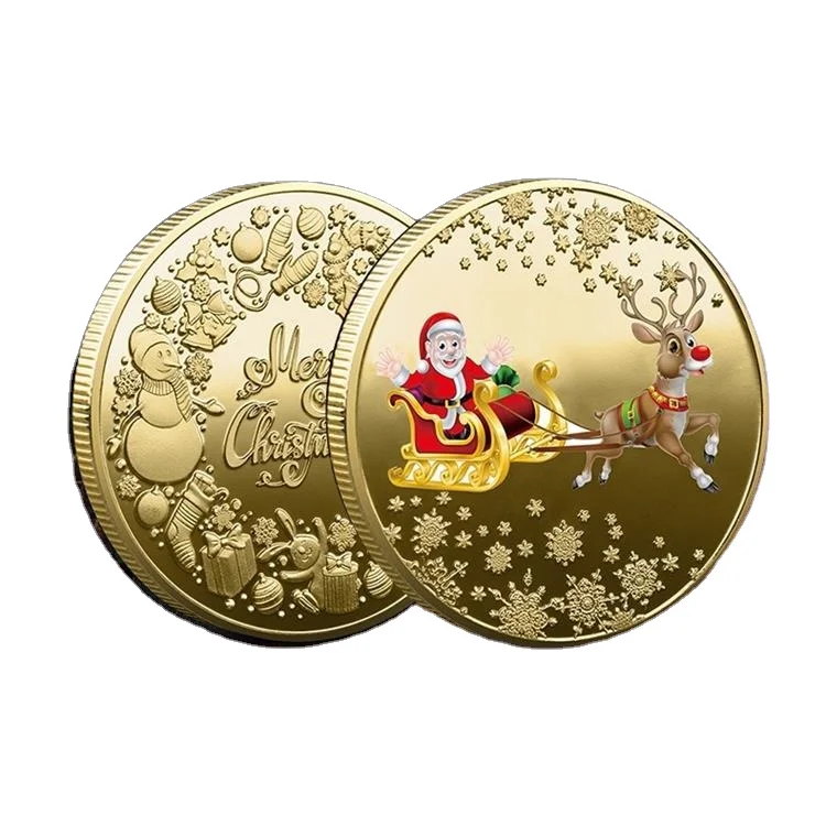 Sa Nta Claus Wunschmünze - Weihnachten Gedenkmünz Produktbild-Vorschau 5