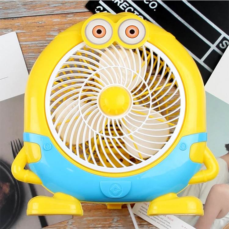 Wholesale Electric Fan Big - Eyed Yellow Cartoon Character Vertical Dc  Small Table Fan - Buy Table Fan,Small Fan,Wholesale Electric Fan Product on  