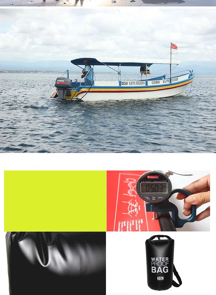 Factory Direct Sales Hiking Kayak Full Print Floating Ocean Pack Dry Bag