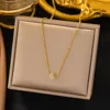 ah168-diamond necklace gold