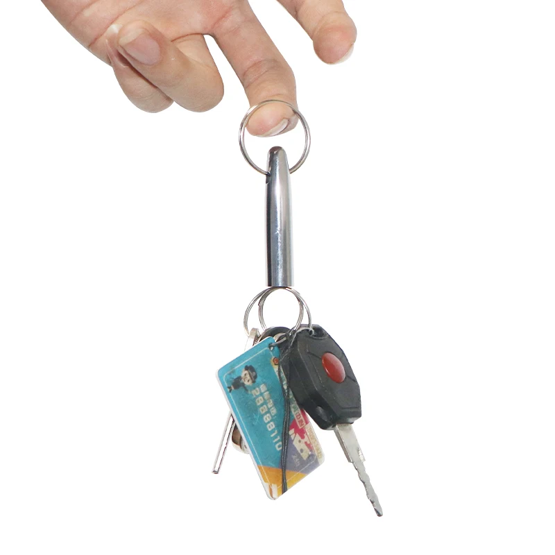 KeyChain Magnet - For Hanging Keys and Testing Metal