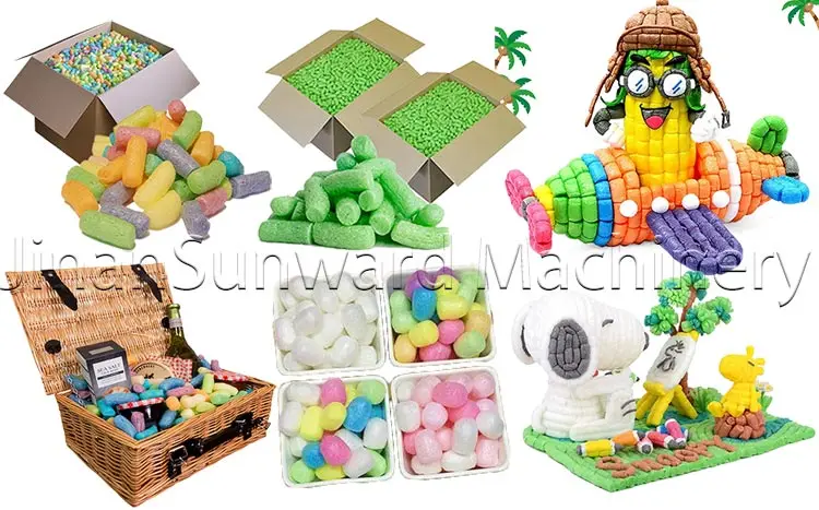 Sunward Updated Foam Packaging Peanuts Filler Peanuts Foam Packaged ...