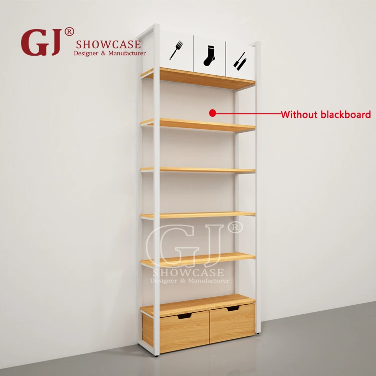 Wholesale Miniso Retail Display Racks Low Price Wood Storage Shelves ...
