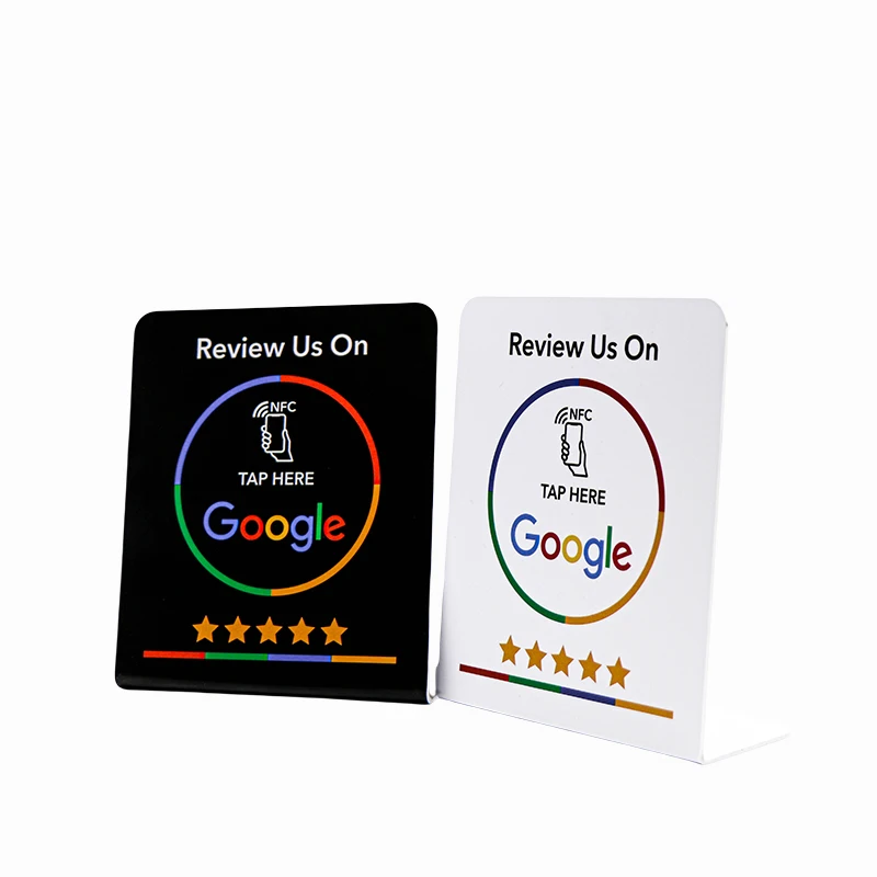 Nfc Stand Google Review Nfc Google Review Qr Code Custom Nfc Chip Stand Ntag215 Ntag216 Chip