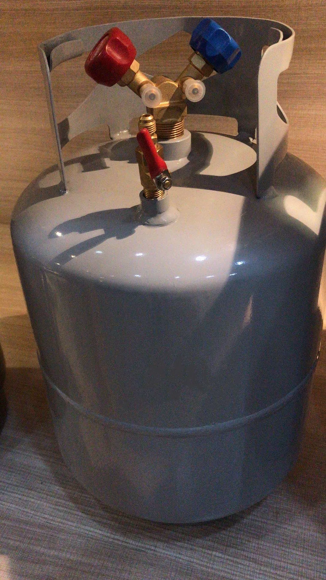 EN13322 Standard 12l Empty Recovery Cylinder for R134a R404a R410a Refrigerant