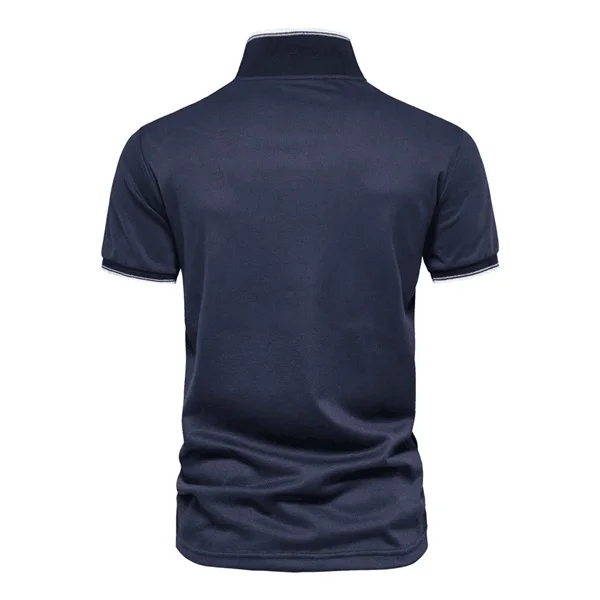 Summer new design custom logo mens clothing polo shirts