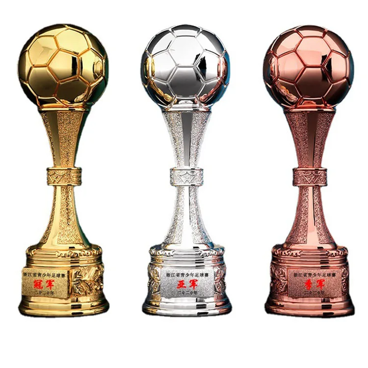 wholesale professional customize personal logo sports basketball football trophy cup resin trophy award