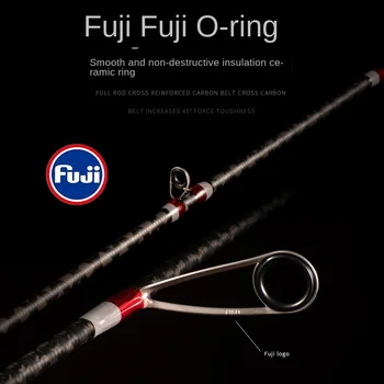 Demon Hunter Magic Shadow Fourth Generation Horse Mouth Rod Fuji Guide Ring Soft Tune Carbon Straight Gun Handle Micro Luya Rod – Soft Lure – view 5