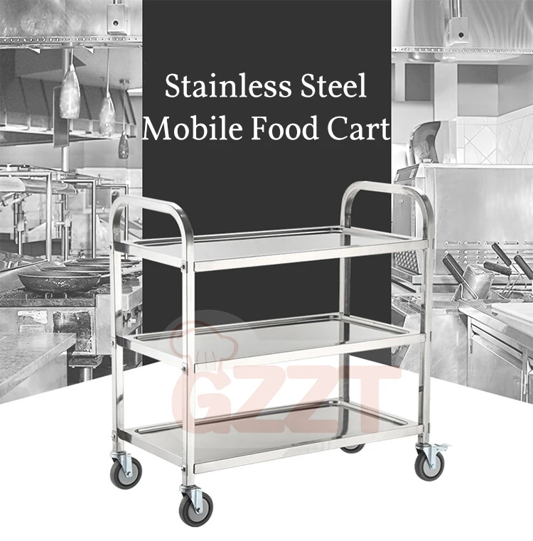 Hotel Food Service Trolley Dining Service Cart Knockeddown Hotel