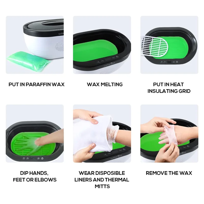 Нагреватель парафинового воска оборудование для салона красоты спа 3000 мл восковые машины профессиональные наборы