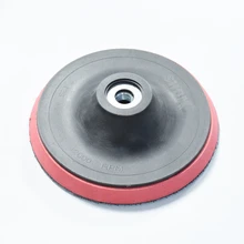 New Trend New Innovations Customized the Five-inch Red Cotton Electric Grinding Disc with Sandpaper Is Durable.