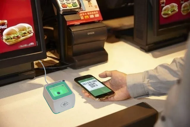 F600 1D 2D QR Code Scanner - Dual IC NFC RFID Smart Card Reader for ...