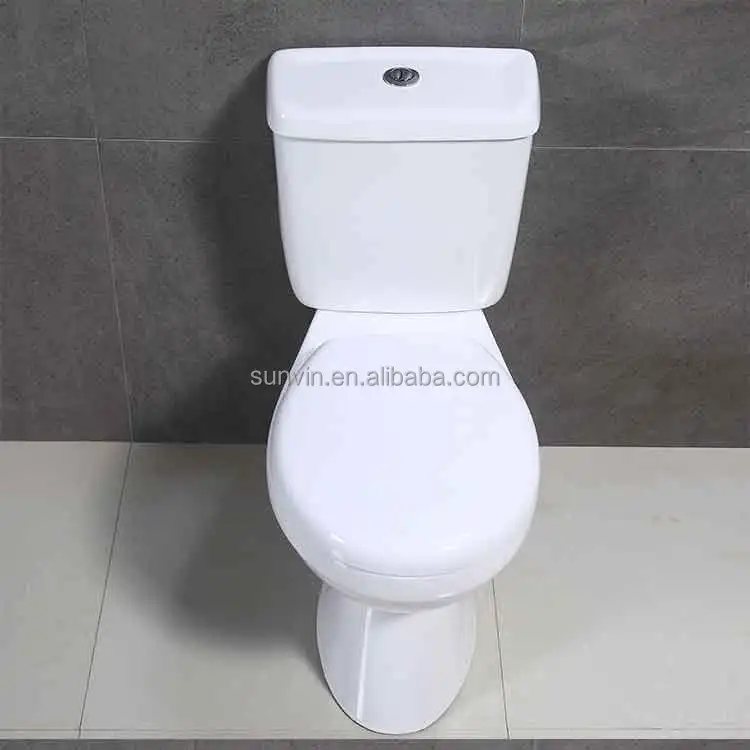 Chinese sanitary ware two pieces toilet s-trap ceramic  Siphonic two piece toilet