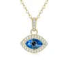 Zircon 8.5*5mm*1pcs Gold Plated